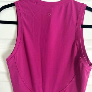 Lululemon Athletica Pink Halter Sheath Maxi Dress